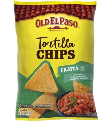 Old El Paso Tortilla chips fajita (185g) 185g