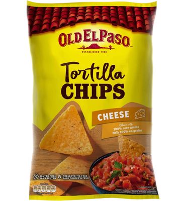 Old El Paso Tortilla chips cheese (185g) 185g