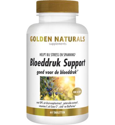 Golden Naturals Bloeddruk support (60tb) 60tb