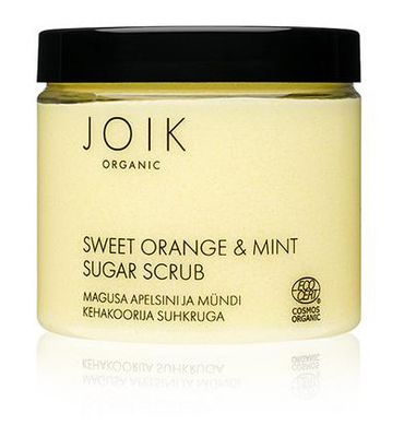 Joik Sweet orange & mint sugar scrub vegan (210g) 210g