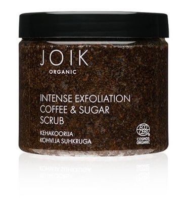 Joik Intense exfoliation coffee & sugar scrub vegan (180g) 180g