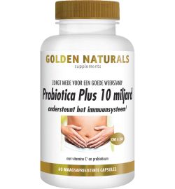 Golden Naturals Golden Naturals Probiotica 10 miljard (60vc)