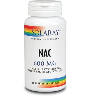 Solaray NAC N-Acetyl l-cysteine 600mg (60vc) 60vc
