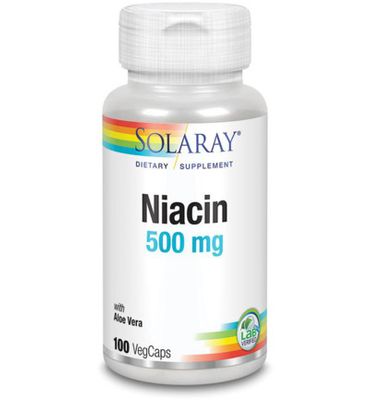 Solaray Vitamine B3 niacine 500mg (100vc) 100vc