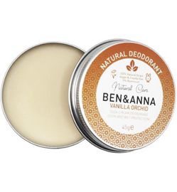 Ben & Anna Ben & Anna Natural deodorant creme vanilla orchid (45g)