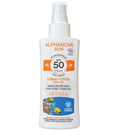 Alphanova Sun Alphanova Sun Sun spray SPF50 gevoelige huid (90g)