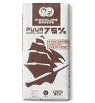 Chocolatemakers Tres hombres 75% cacaonibs bio (80g) 80g thumb