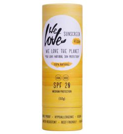 We Love We Love The planet sunscreen stick SPF20 vegan (50g)