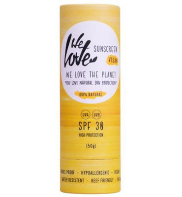 We Love The planet sunscreen stick SPF30 vegan (50g) 50g