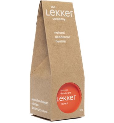 The Lekker Company Deodorant neutraal (30ml) 30ml