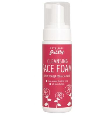 Zoya Goes Pretty Cleansing face foam rose & aloe vera (50ml) 50ml