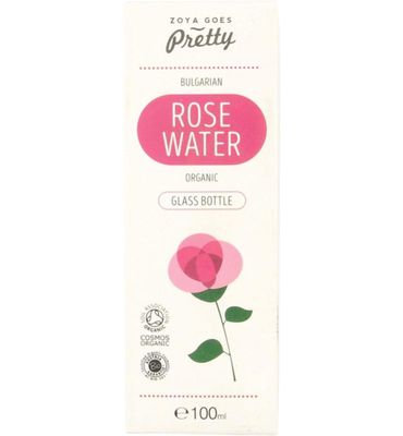 Zoya Goes Pretty Organic rose water glass bottle (100ml) 100ml