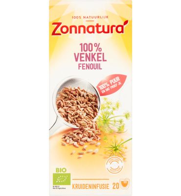 Zonnatura Venkel thee 100% bio (20st) 20st