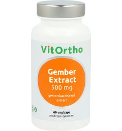 Vitortho VitOrtho Gember extract 500 mg (60vc)