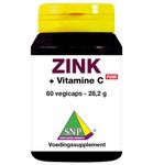 Snp Zink 50mg + gebufferde vitamine C puur (60vc) 60vc thumb
