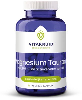 Vitakruid Magnesium tauraat met P-5-P (180vc) 180vc