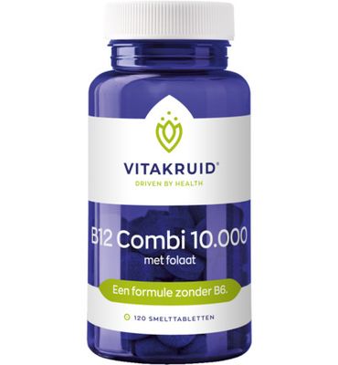 Vitakruid B12 Combi 10.000 met folaat (120tb) 120tb