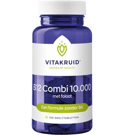 Vitakruid Vitakruid B12 Combi 10.000 met folaat (120tb)