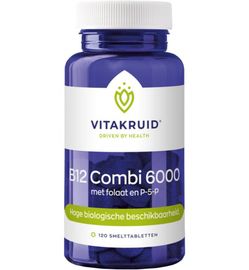 Vitakruid Vitakruid B12 Combi 6000 met folaat & P-5-P (120tb)