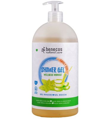 Benecos Natural showergel wellness moment (950ml) 950ml
