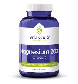 Vitakruid Vitakruid Magnesium 200 citraat (90tb)