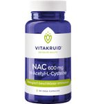 Vitakruid NAC 600 mg N-Acetyl-L-Cysteine (60vc) 60vc thumb