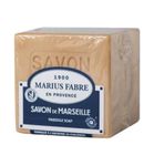 Marius Fabre Savon Marseille zeep blanc in folie (400g) 400g thumb