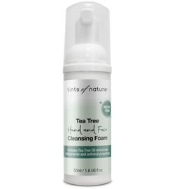 Tints Of Nature Tints Of Nature Tea tree hand & face cleansing foam (50ml)