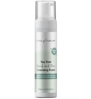 Tints Of Nature Tea tree hand & face cleansing foam (200ml) 200ml