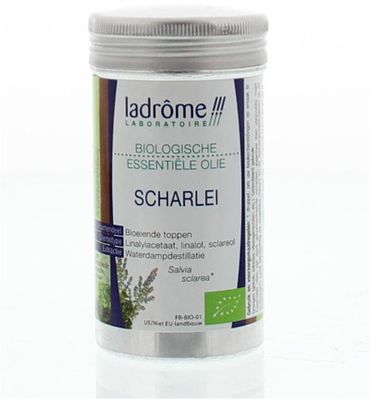 Ladrôme Scharlei olie bio (10ml) 10ml