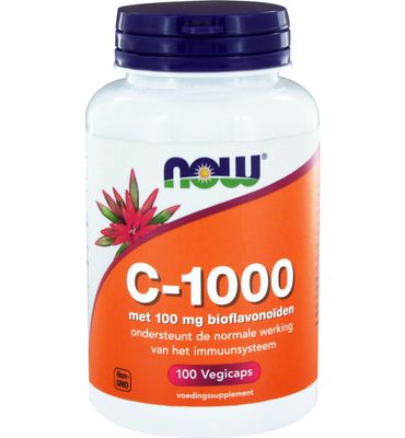 Now Vitamine C 1000 mg bioflavonoiden (100vc) 100vc