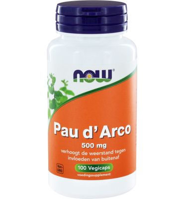 Now Pau d arco 500 mg (100vc) 100vc