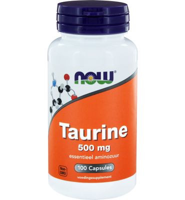 Now Taurine 500 mg (100vc) 100vc