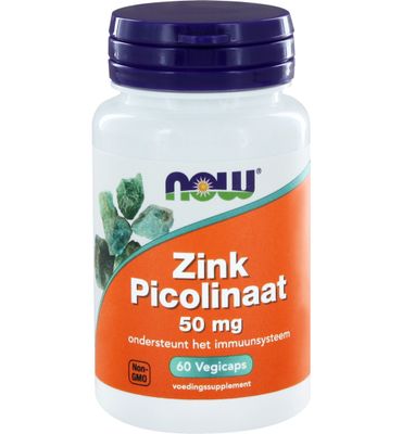 Now Zink picolinaat 50mg (60vc) 60vc