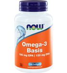 Now Omega-3 Basis 180 mg EPA 120 mg DHA (100sft) 100sft thumb