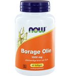 Now Borage olie 1000 mg (60sft) 60sft thumb