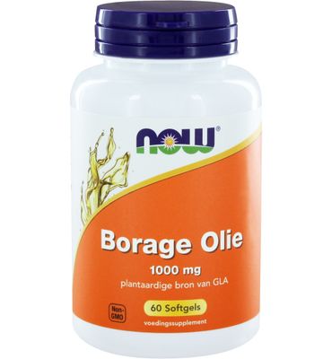 Now Borage olie 1000 mg (60sft) 60sft