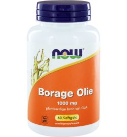 Now Now Borage olie 1000 mg (60sft)