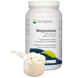 Springfield Springfield Wei proteine 80% concentraat (500g)