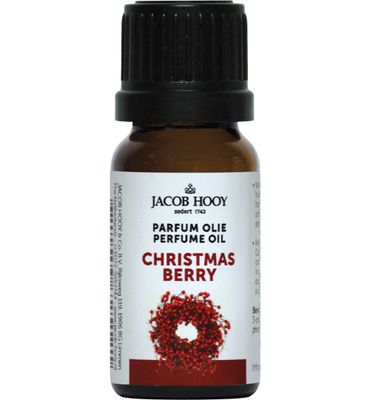 Jacob Hooy Parfum olie Christmas berry (10ml) 10ml