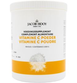 Jacob Hooy Jacob Hooy Vitamine C Ascorbinezuur pot (1000g)
