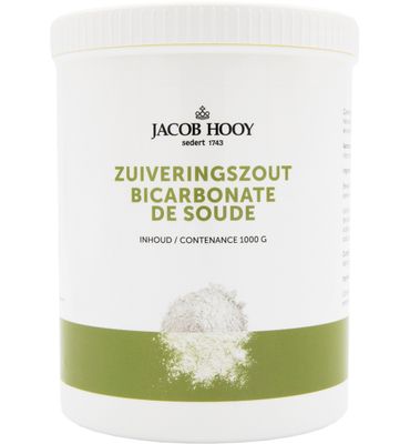 Jacob Hooy Zuiveringszout natrium bicarbonaat pot (1000g) 1000g