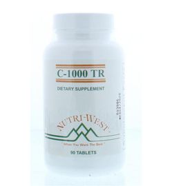 Nutri West Nutri West Vitamine C 1000 mg time released (90tb)