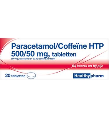 Healthypharm Paracetamol 500mg coffeine (20tb) 20tb