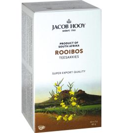 Jacob Hooy Jacob Hooy Rooibosthee sakkies (40st)