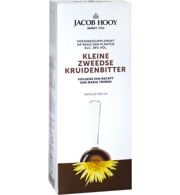 Jacob Hooy Zweedse kruidenbitter groot (500ml) 500ml