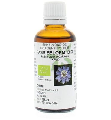 Natura Sanat Passiflora incarnata herb/passiebloem tinctuur bio (50ml) 50ml