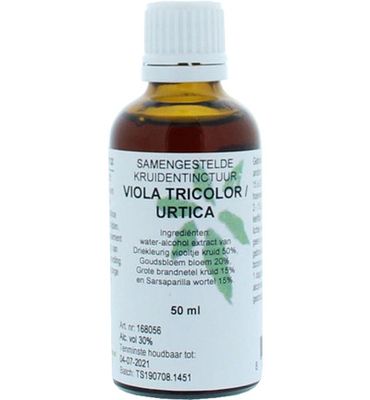Natura Sanat Viola tricolor / urtica compl tinctuur (50ml) 50ml