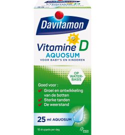 Davitamon Davitamon Vitamine D aquosum druppels (25ml)