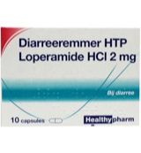 Healthypharm Loperamide 2mg diarreeremmer (10ca) 10ca